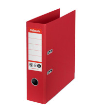 Registratore a leva - CO2 neutral - A4 - dorso 75 mm - rosso - Esselte