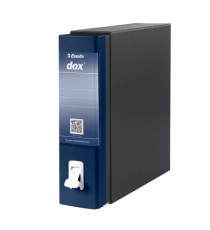 Registratore Dox 1 - dorso 8 cm - commerciale 23 x 29,7 cm - blu - Esselte Dox