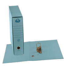 Registratore Eco New - dorso 8 cm - protocollo 23 x 33 cm - azzurro - Brefiocart