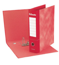 Registratore Essentials G73 - dorso 8 cm - commerciale 23x30 cm - rosso - Esselte Registratore Essentials G73 - dorso 8 cm - commerciale 23x30 cm - rosso - Esselte