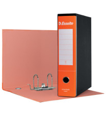 Registratore Essentials G75 - dorso 8 cm - protocollo 23x33 cm - arancione - Esselte Registratore Essentials G75 - dorso 8 cm - protocollo 23x33 cm - arancione - Esselte