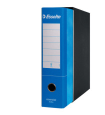 Registratore Essentials G75 - dorso 8 cm - protocollo 23x33 cm - azzurro - Esselte Registratore Essentials G75 - dorso 8 cm - protocollo 23x33 cm - azzurro - Esselte