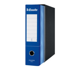 Registratore Essentials G75 - dorso 8 cm - protocollo 23x33 cm - blu - Esselte Registratore Essentials G75 - dorso 8 cm - protocollo 23x33 cm - blu - Esselte