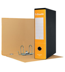 Registratore Essentials G75 - dorso 8 cm - protocollo 23x33 cm - giallo - Esselte Registratore Essentials G75 - dorso 8 cm - protocollo 23x33 cm - giallo - Esselte