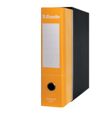 Registratore Essentials G75 - dorso 8 cm - protocollo 23x33 cm - giallo - Esselte Registratore Essentials G75 - dorso 8 cm - protocollo 23x33 cm - giallo - Esselte