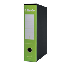 Registratore Essentials G75 - dorso 8 cm - protocollo 23x33 cm - verde chiaro - Esselte Registratore Essentials G75 - dorso 8 cm - protocollo 23x33 cm - verde chiaro - Esselte