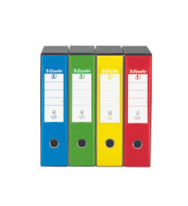 Registratore Eurofile G52 - dorso 5 cm - commerciale 23x30 cm - blu - Esselte Registratore Eurofile G52 - dorso 5 cm - commerciale 23x30 cm - blu - Esselte