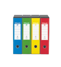 Registratore Eurofile G52 - dorso 5 cm - commerciale 23x30 cm - blu - Esselte Registratore Eurofile G52 - dorso 5 cm - commerciale 23x30 cm - blu - Esselte
