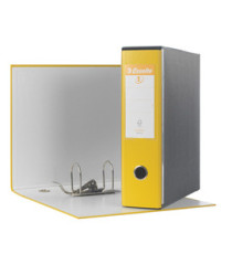 Registratore Eurofile G53 - dorso 8 cm - commerciale 23x30 cm - giallo - Esselte Registratore Eurofile G53 - dorso 8 cm - commerciale 23x30 cm - giallo - Esselte
