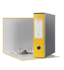 Registratore Eurofile G53 - dorso 8 cm - commerciale 23x30 cm - giallo - Esselte Registratore Eurofile G53 - dorso 8 cm - commerciale 23x30 cm - giallo - Esselte