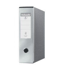 Registratore Eurofile G53 - dorso 8 cm - commerciale 23x30 cm - grigio metallizzato - Esselte