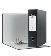 Registratore Eurofile G53 - dorso 8 cm - commerciale 23x30 cm - nero - Esselte Registratore Eurofile G53 - dorso 8 cm - commerciale 23x30 cm - nero - Esselte