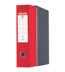Registratore Eurofile G53 - dorso 8 cm - commerciale 23x30 cm - rosso - Esselte Registratore Eurofile G53 - dorso 8 cm - commerciale 23x30 cm - rosso - Esselte