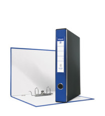 Registratore Eurofile G54 - dorso 5 cm - protocollo 23x33 cm - blu - Esselte Registratore Eurofile G54 - dorso 5 cm - protocollo 23x33 cm - blu - Esselte