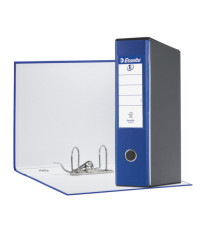 Registratore Eurofile G55 - dorso 8 cm - protocollo 23 x 33 cm - blu - Esselte