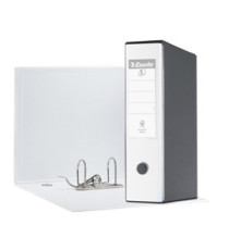 Registratore Eurofile G55 - dorso 8 cm - protocollo 23x33 cm - bianco - Esselte Registratore Eurofile G55 - dorso 8 cm - protocollo 23x33 cm - bianco - Esselte