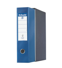 Registratore Eurofile G55 - dorso 8 cm - protocollo 23x33 cm - blu metallizzato - Esselte