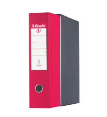Registratore Eurofile G55 - dorso 8 cm - protocollo 23x33 cm - fucsia - Esselte Registratore Eurofile G55 - dorso 8 cm - protocollo 23x33 cm - fucsia - Esselte