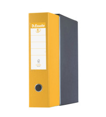 Registratore Eurofile G55 - dorso 8 cm - protocollo 23x33 cm - giallo - Esselte Registratore Eurofile G55 - dorso 8 cm - protocollo 23x33 cm - giallo - Esselte