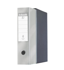 Registratore Eurofile G55 - dorso 8 cm - protocollo 23x33 cm - grigio metallizzato - Esselte Registratore Eurofile G55 - dorso 8 cm - protocollo 23x33 cm - grigio metallizzato - Esselte