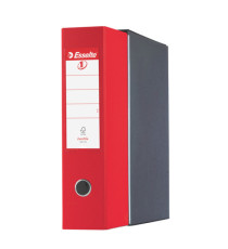 Registratore Eurofile G55 - dorso 8 cm - protocollo 23x33 cm - rosso vivida - Esselte Registratore Eurofile G55 - dorso 8 cm - protocollo 23x33 cm - rosso vivida - Esselte