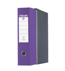 Registratore Eurofile G55 - dorso 8 cm - protocollo 23x33 cm - viola - Esselte Registratore Eurofile G55 - dorso 8 cm - protocollo 23x33 cm - viola - Esselte