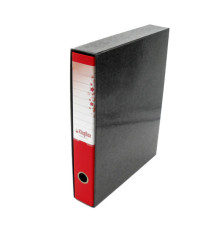 Registratore Kingbox - dorso 5 cm - protocollo 23 x 33 cm - rosso - Starline