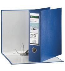 Registratore Leitz 180° G65 - dorso 8 cm - protocollo 23x33 cm - blu - Leitz Registratore Leitz 180° G65 - dorso 8 cm - protocollo 23x33 cm - blu - Leitz