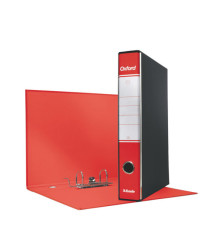 Registratore Oxford G82 - dorso 5 cm - commerciale 23x30 cm - rosso - Esselte Registratore Oxford G82 - dorso 5 cm - commerciale 23x30 cm - rosso - Esselte