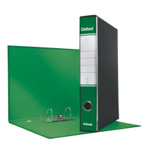 Registratore Oxford G82 - dorso 5 cm - commerciale 23x30 cm - verde - Esselte Registratore Oxford G82 - dorso 5 cm - commerciale 23x30 cm - verde - Esselte
