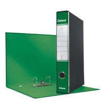 Registratore Oxford G82 - dorso 5 cm - commerciale 23x30 cm - verde - Esselte Registratore Oxford G82 - dorso 5 cm - commerciale 23x30 cm - verde - Esselte