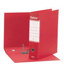 Registratore Oxford G83 - dorso 8 cm - commerciale 23x30 cm - rosso - Esselte Registratore Oxford G83 - dorso 8 cm - commerciale 23x30 cm - rosso - Esselte