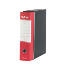 Registratore Oxford G83 - dorso 8 cm - commerciale 23x30 cm - rosso - Esselte Registratore Oxford G83 - dorso 8 cm - commerciale 23x30 cm - rosso - Esselte