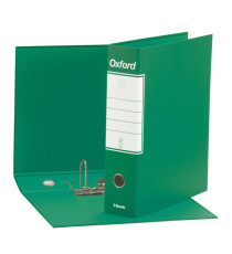 Registratore Oxford G83 - dorso 8 cm - commerciale 23x30 cm - verde - Esselte Registratore Oxford G83 - dorso 8 cm - commerciale 23x30 cm - verde - Esselte