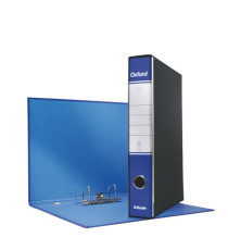 Registratore Oxford G84 - dorso 5 cm - protocollo 23x33 cm - blu - Esselte Registratore Oxford G84 - dorso 5 cm - protocollo 23x33 cm - blu - Esselte
