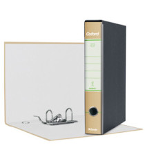 Registratore Oxford Green G84 - dorso 5 cm - protocollo 23x33 cm - avana - Esselte