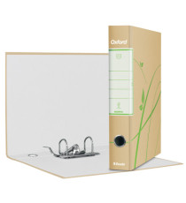 Registratore Oxford Green G84 - dorso 5 cm - protocollo 23x33 cm - avana - Esselte