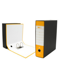 Registratore Starbox - dorso 8 cm - commerciale 23 x 30 cm - giallo - Starline Registratore Starbox - dorso 8 cm - commerciale 23 x 30 cm - giallo - Starline