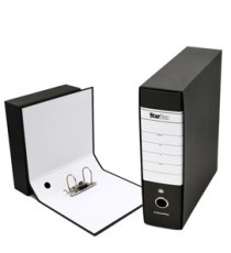 Registratore Starbox - dorso 8 cm - commerciale 23 x 30 cm - nero - Starline
