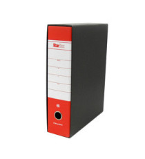 Registratore Starbox - dorso 8 cm - protocollo 23 x 33 cm - rosso - Starline