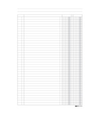 Registro a 2 colonne - 31 x 24cm - 100 fogli - Edipro Registro a 2 colonne - 31 x 24cm - 100 fogli - Edipro