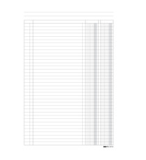 Registro a 2 colonne - 31 x 24cm - 100 fogli - Edipro
