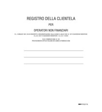 Registro antiriciclaggio operatori non finanziari - 31 x 24 - 96 fogli - Edipro Registro antiriciclaggio operatori non finanziari - 31 x 24 - 96 fogli - Edipro