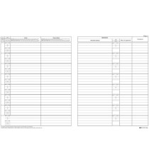 Registro antiriciclaggio per professionisti - 31 x 24cm - 46 fogli - Edipro Registro antiriciclaggio per professionisti - 31 x 24cm - 46 fogli - Edipro