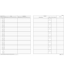 Registro antiriciclaggio per professionisti - 31 x 24cm - 46 fogli - Edipro Registro antiriciclaggio per professionisti - 31 x 24cm - 46 fogli - Edipro