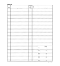 Registro arrivi/partenze - 31 x 24,5cm - 46pg - Edipro Registro arrivi/partenze - 31 x 24,5cm - 46pg - Edipro