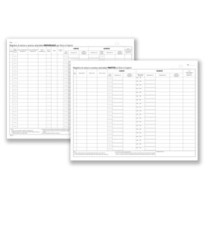 Registro carico/scarico ovini/caprini - 46 pagine numerate - 24,5 x 31 cm - DU138412000 - Data ufficio Registro carico/scarico ovini/caprini - 46 pagine numerate - 24,5 x 31 cm - DU138412000 - Data ufficio