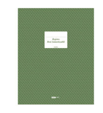 Registro cespiti ammortizzabili - 31 x 24,5cm - 47pg - numerate - Edipro Registro cespiti ammortizzabili - 31 x 24,5cm - 47pg - numerate - Edipro