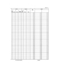 Registro contabilità dei lavori - 31 x 21cm - 47pg - numerate - Edipro Registro contabilità dei lavori - 31 x 21cm - 47pg - numerate - Edipro