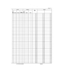 Registro contabilità dei lavori - 31 x 21cm - 47pg - numerate - Edipro Registro contabilità dei lavori - 31 x 21cm - 47pg - numerate - Edipro